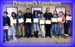 Principal's luncheon