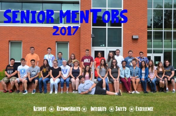 senior mentor choosen 2017-2018