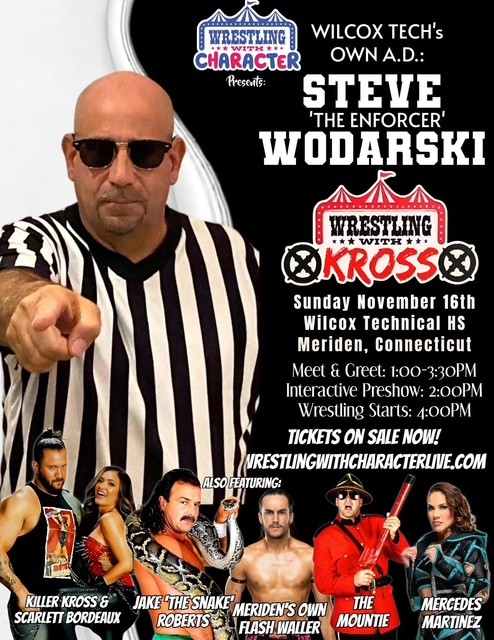 Wrestling fundraiser information